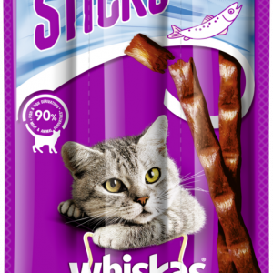 Whiskas Snack Sticks Reich an Lachs 6Stück