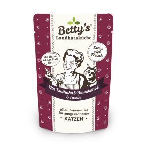 Betty's Katze Truthahn und Borretschöl 100gP