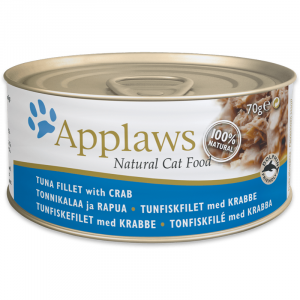 Applaws  Cat Thunfischfilet & Krabbe 70gD